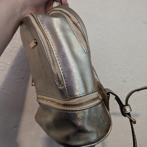 Metallic Mini Backpack - Picture 4 of 11